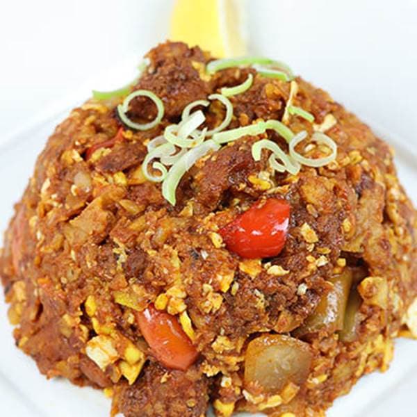 Chicken Kothu (Puttu)